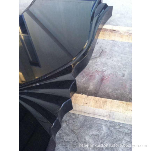 black granite headstones headstone hot sale